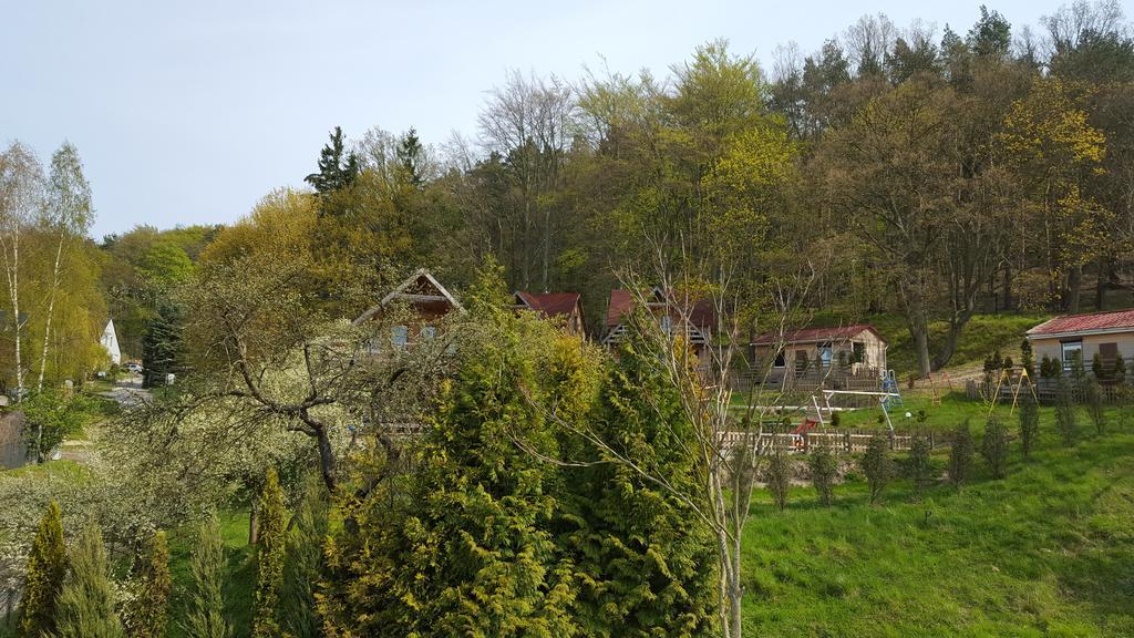 Osrodek Wczasowy Zloty Dab - Domki Hotel Miedzyzdroje Kültér fotó